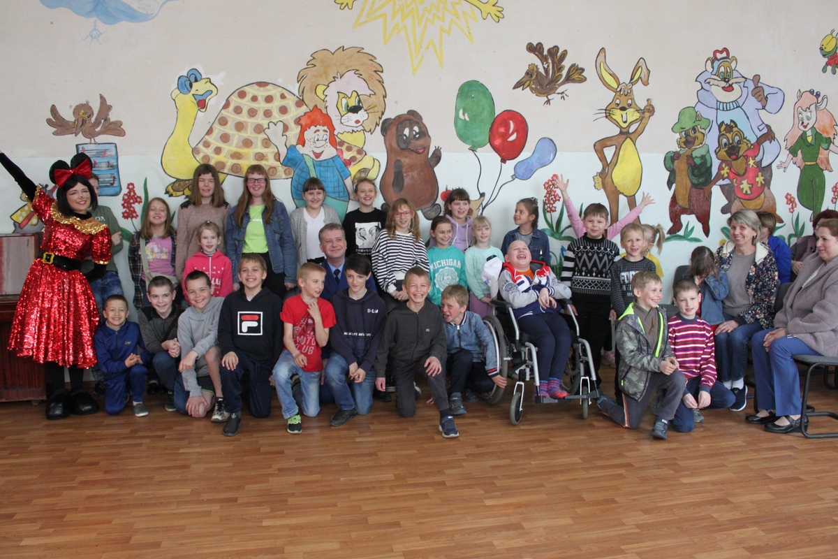 Charity project for the modernization of lighting in an orphanage